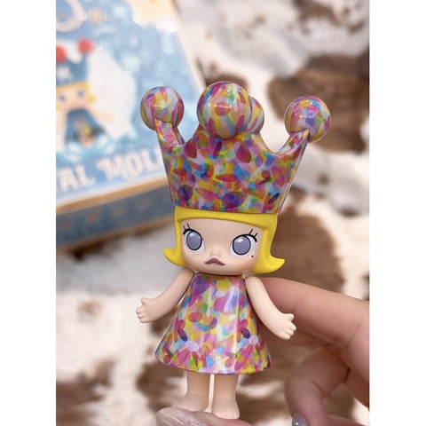MEGA ROYAL MOLLY 100% Blind Box Series 1: Huang YuXing-Bubbles (Confirmed Style)