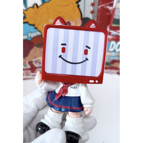DORA 404 Block Blind Box Series: Net Addict (Confirmed Style)