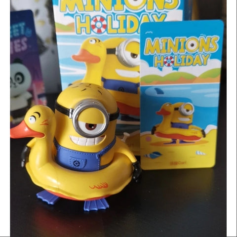 Minions Holiday Series Duck Swim Ring Carl