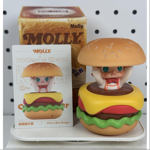 MOLLY Carb Lover Baking Time Series Pick-A-Boo Burger