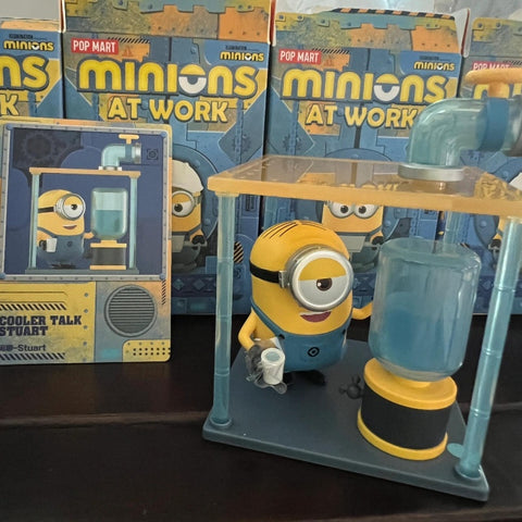 Minions At Work Series Cooler Talk Stuart