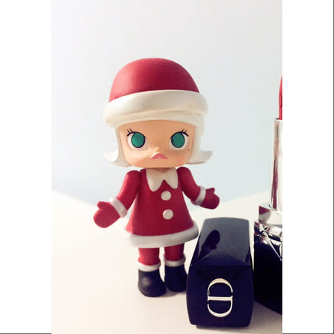 MOLLY Merry Christmas 2016 Series Santa Claus white