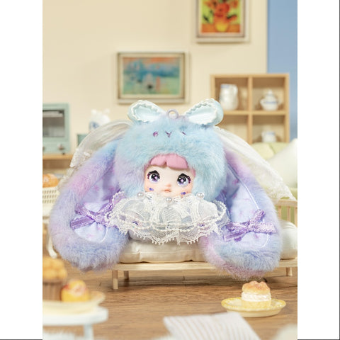 Nommi Baby Sweetheart Bunny Vinyl Plush Pendant Series Secret Blue berry Cheese Pie (1/144)