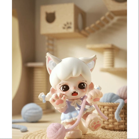Baby Zoraa Meow Cat Face Mini Series Fluffball Cat