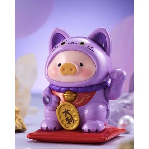 LuLu the Piggy Lucky Cat Blind Box Series: Victorious Meow (Confirmed Style)