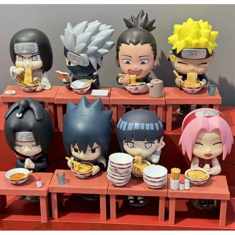Naruto Shippuden Ichiraku Ramen Blind Box Series: Whole Set (Opened Box)