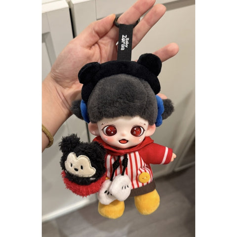 Baby Zoraa × Disney Zoraa Huggy World Plush Pendant Blind Box Series: Mickey (Confirmed Style)