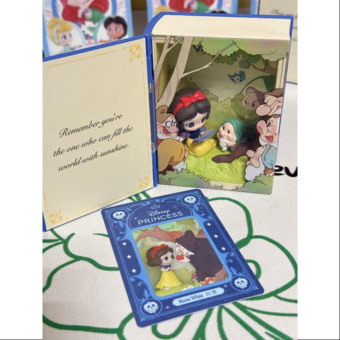 Pop Mart Disney Princess Fairy Tales Series Scene Sets Secret Snow White And The Seven Dwarfs(1/96)