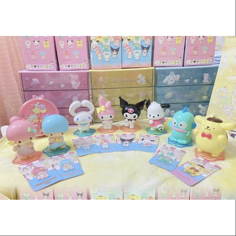 Sanrio Characters Back to Back Company series Whole Set Opened