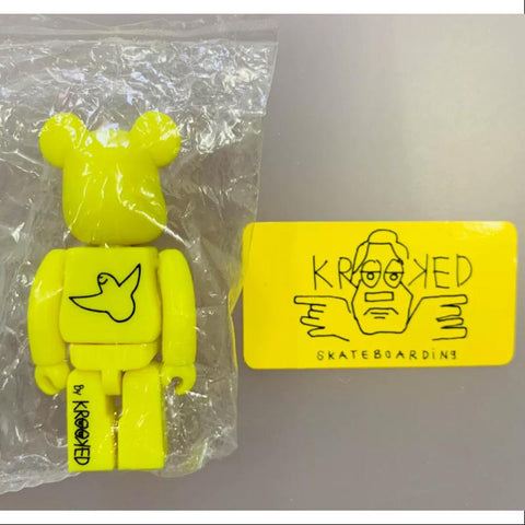 Bearbrick Series 20 ARTIST KROOKED SKATEBOARDING 100%