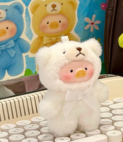 LuLu the Piggy Teddy Mini's Whisper of Nature Plush Pendant Blind Box Series: SNOW (Confirmed Style)