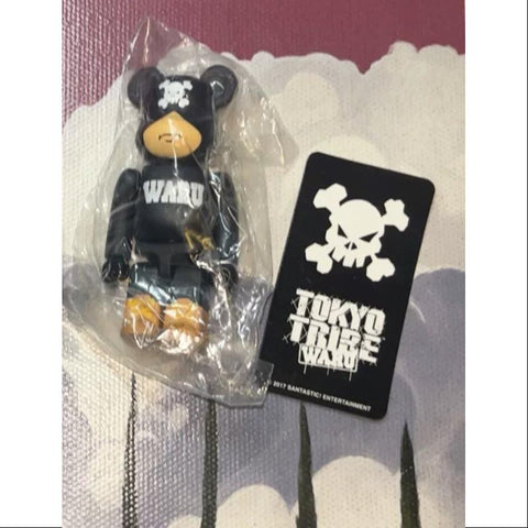 Bearbrick Series 35 ARTIST Artist Tokyo Tribe WARU Black 100%