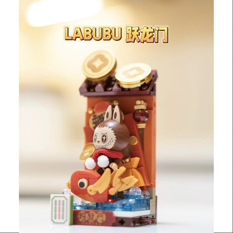 Labubu Wealthy Snake's New Year Celebration Series Labubu Leap the Dragon Gate