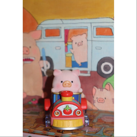 LuLu the Piggy LuLuland Series Secret Park Train (1/96)