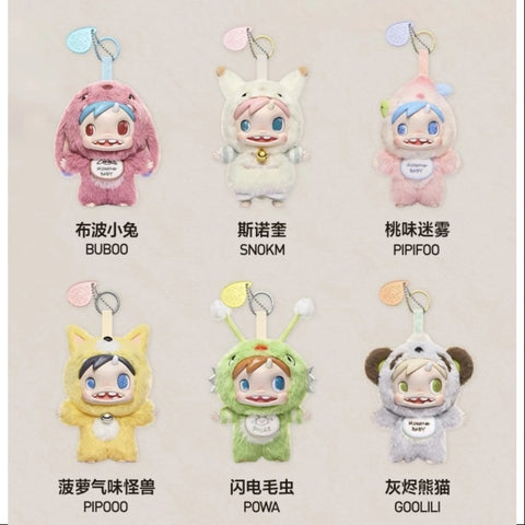 Polar Monster Baby Collection Plush Pendant Series Whole Set Opened