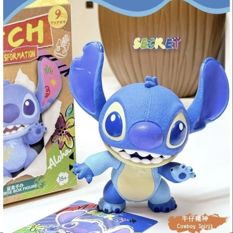Disney Stitch Cool Transformation Series Secret Cowboy Spirit (1/96)