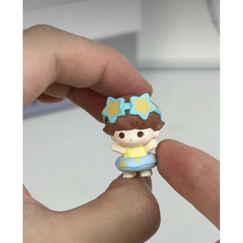DIMOO Pop Bean Island Vacation Blind Box Series: Star Navigation Diary (Confirmed Style)