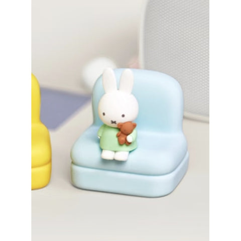 Miffy Sofa Phone Stand Season 2 Blind Box Series: Blue Sofa (Confirmed Style)