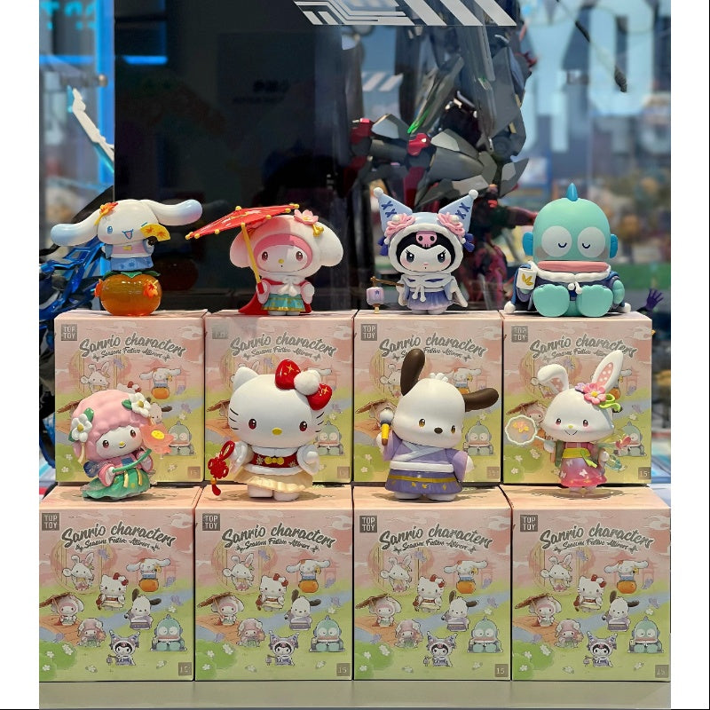 Sanrio Characters Seasons Festive Attires Series Whole Set Opened