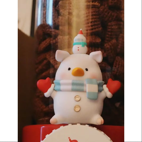 LuLu the Piggy Christmasland Series Snowman