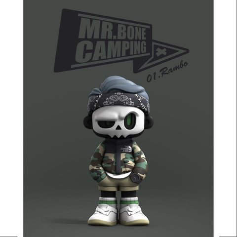 MR.BONE Camping Series Whole Set Opened