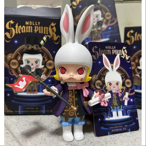 Popmart Molly steam punk シリーズ　シークレット MOLLY Steam Punk Series Super Secret Circus Molly Pia(1/144