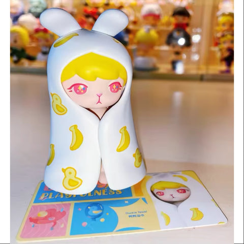 Bunny Playfulness Series Duckie Towel