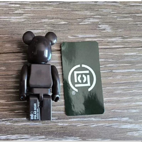 Bearbrick Series 28 ARTIST CLOT Polar Bear BLACK 100%