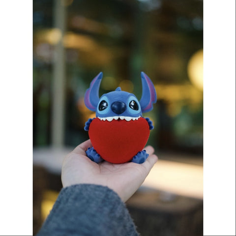 Disney Stitch Super Trouble Maker Series Secret Stitch's love (1/96)