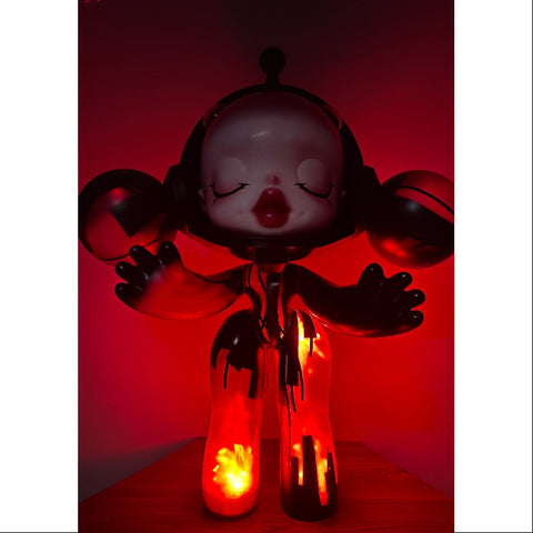 MEGA α SKULLPANDA Red Crystal 1000% 2025 Limited Edition