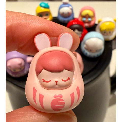 Bunny Pop Bean Daruma Series: Happy Marriage (Confirmed Style) | TOYSEZ Data