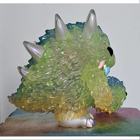INSTINCTOY Monster Fluffy & Fluffy Set Clear Rainbow LIMITED