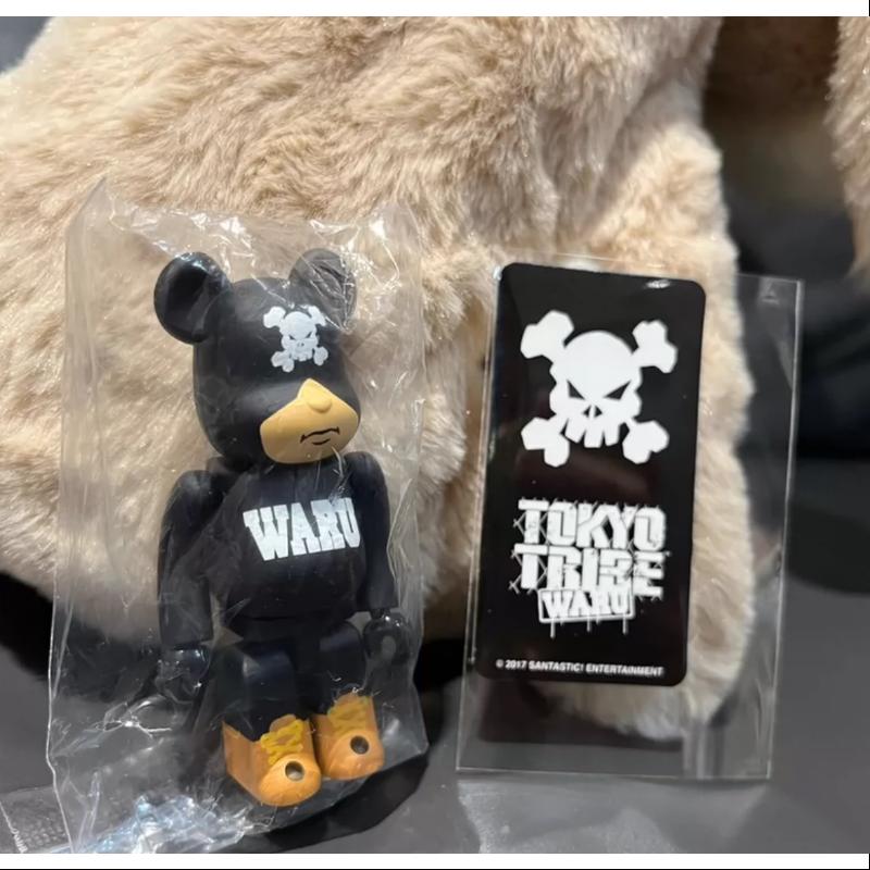 Bearbrick Series 35 ARTIST Artist Tokyo Tribe WARU Black 100%