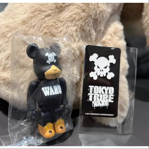 Bearbrick Series 35 ARTIST Artist Tokyo Tribe WARU Black 100%