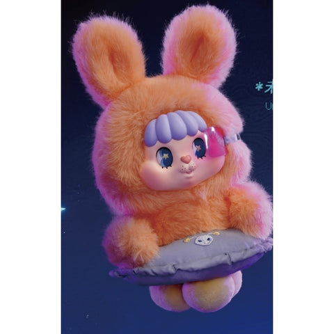 Little Buns 20th-Century Space Fantasy Plush Pendant Blind Box Series: Unknown Aircraft - Bunny Bing (Confirmed Style)