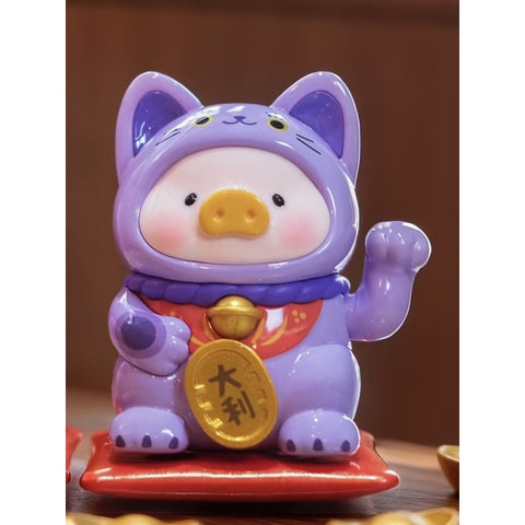 LuLu the Piggy Lucky Cat Blind Box Series: Victorious Meow (Confirmed Style)