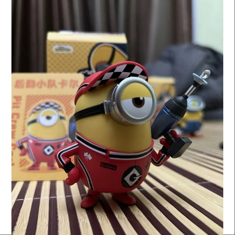 Pop Mart X Minions Illumination's Despicable Me 4 Series Pit Crew Carl