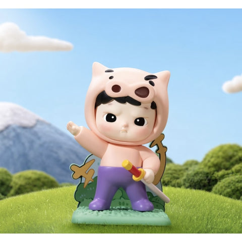 Hacipupu × CRAYON SHINCHAN One Day in Kasukabe Blind Box Series: It's Buriburizaemon Costume (Confirmed Style)