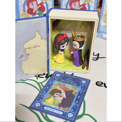 Pop Mart Disney Princess Fairy Tales Series Scene Sets Secret Snow White And The Seven Dwarfs(1/96)