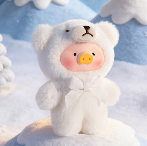 LuLu the Piggy Teddy Mini's Whisper of Nature Plush Pendant Blind Box Series: SNOW (Confirmed Style)
