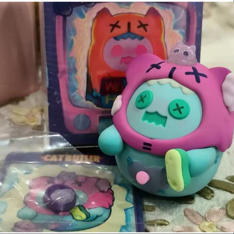 Shinwoo Ghost Bear House Series Cat Butler