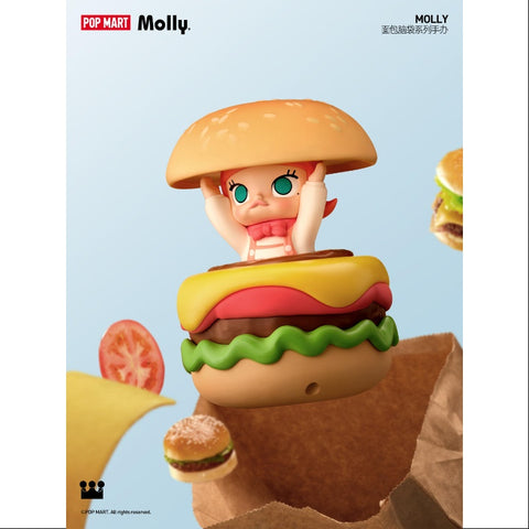 MOLLY Carb Lover Baking Time Series Pick-A-Boo Burger