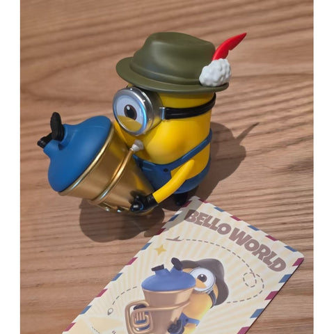 Minions Bello World Blind Box Series: Oktoberfest Stuart (Confirmed Style)