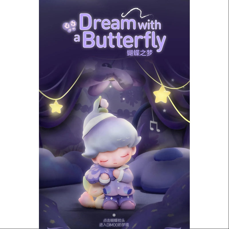 Dimoo Butterfly DIMOO Weaving Wonders Series Dream with a Butterfly – TOYSEZ