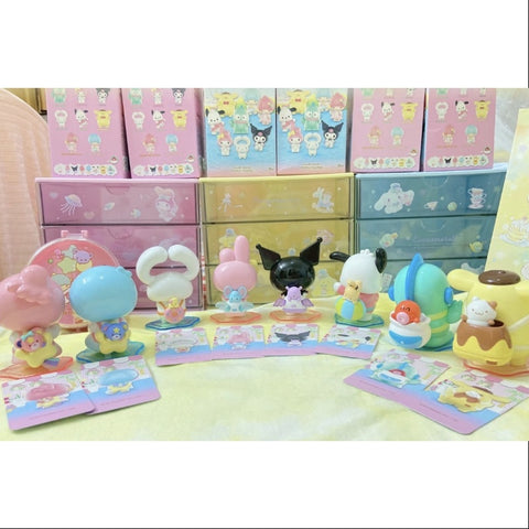 Sanrio Characters Back to Back Company series Whole Set Opened