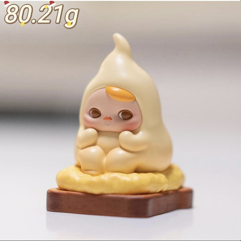PUCKY Egg Beanie Series Scrambled Egg Toast