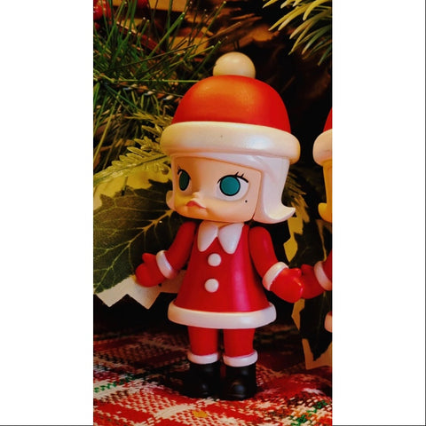 MOLLY Merry Christmas 2016 Series Santa Claus white