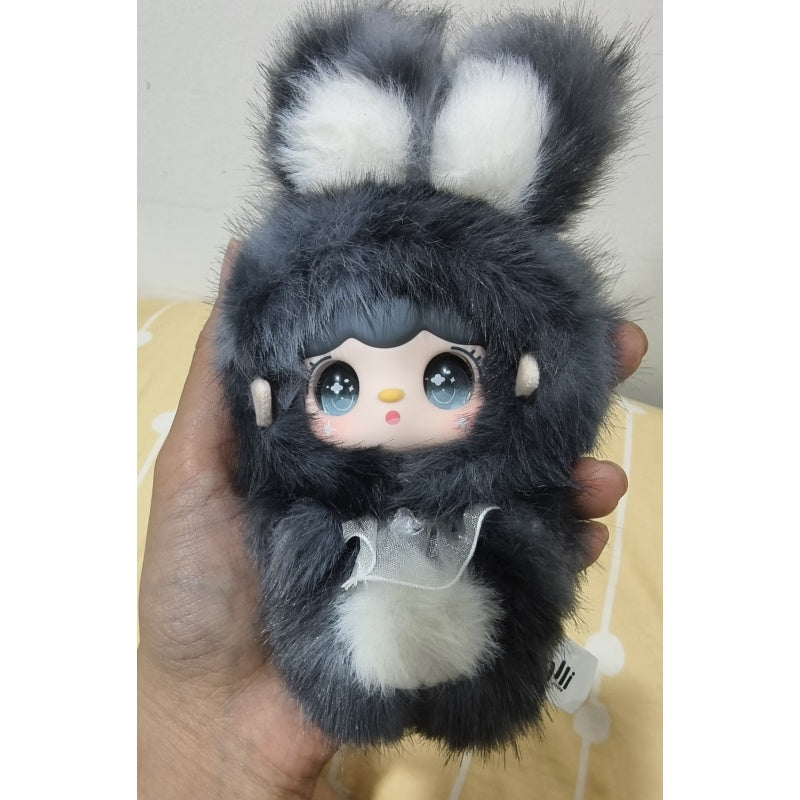 Yooki Hopping Bunny Plush Pendant Series: Night gray rabbit (Confirmed Style) | TOYSEZ Data