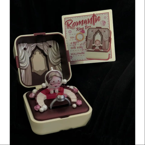 Skullpanda Pop Mart Romantic Ring Box Series 1 Secret Skullpanda(1/96)