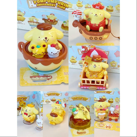 Pompompurin Amusement Park Series Whole Set Brand New With Plastic